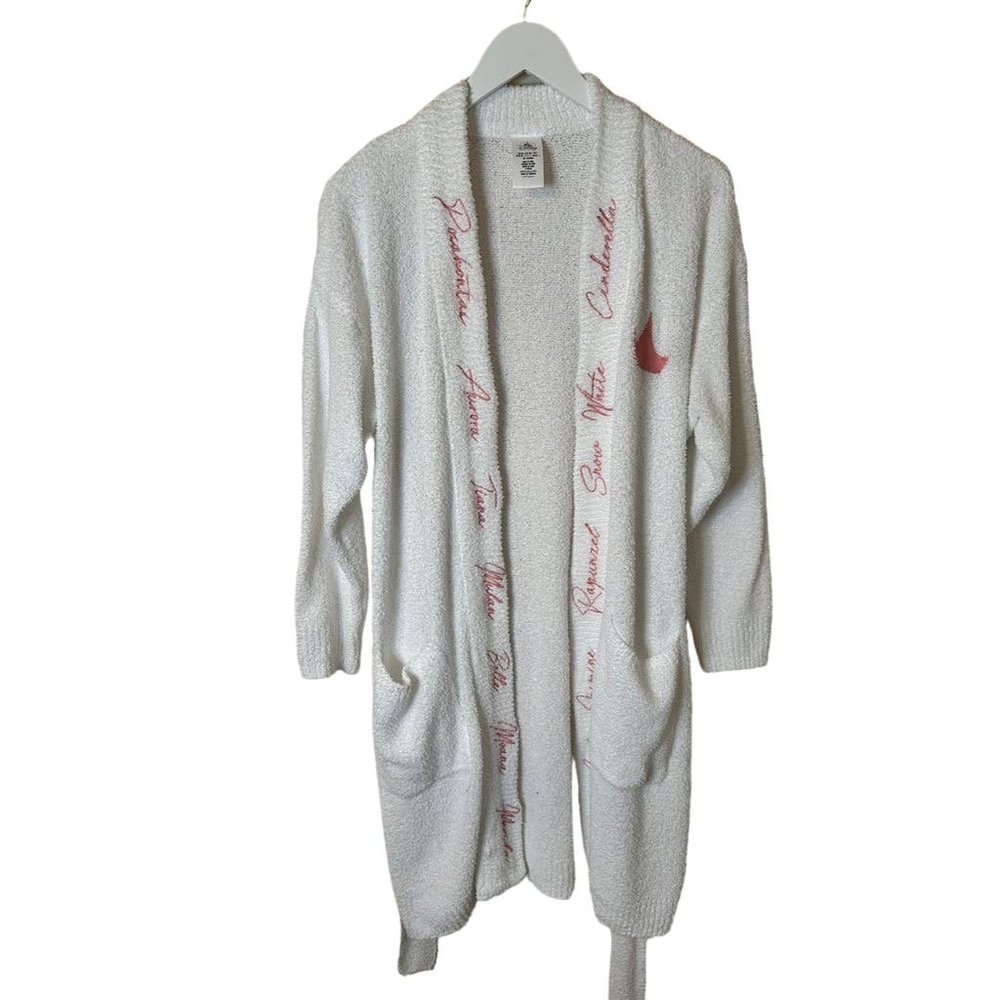 Disney Princess Women's White Dressing Gown Robe Size S